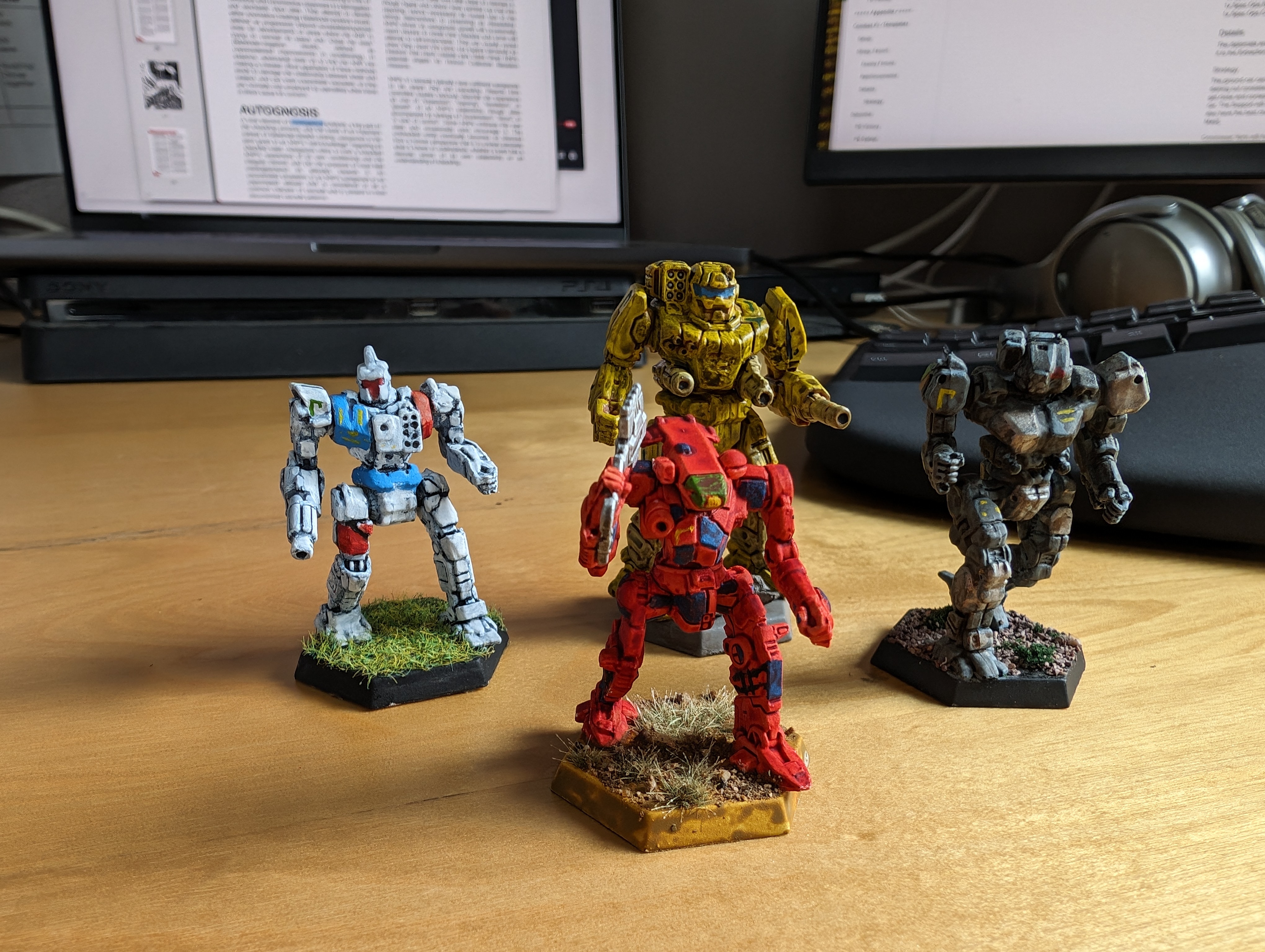 Painted PC Mechs
